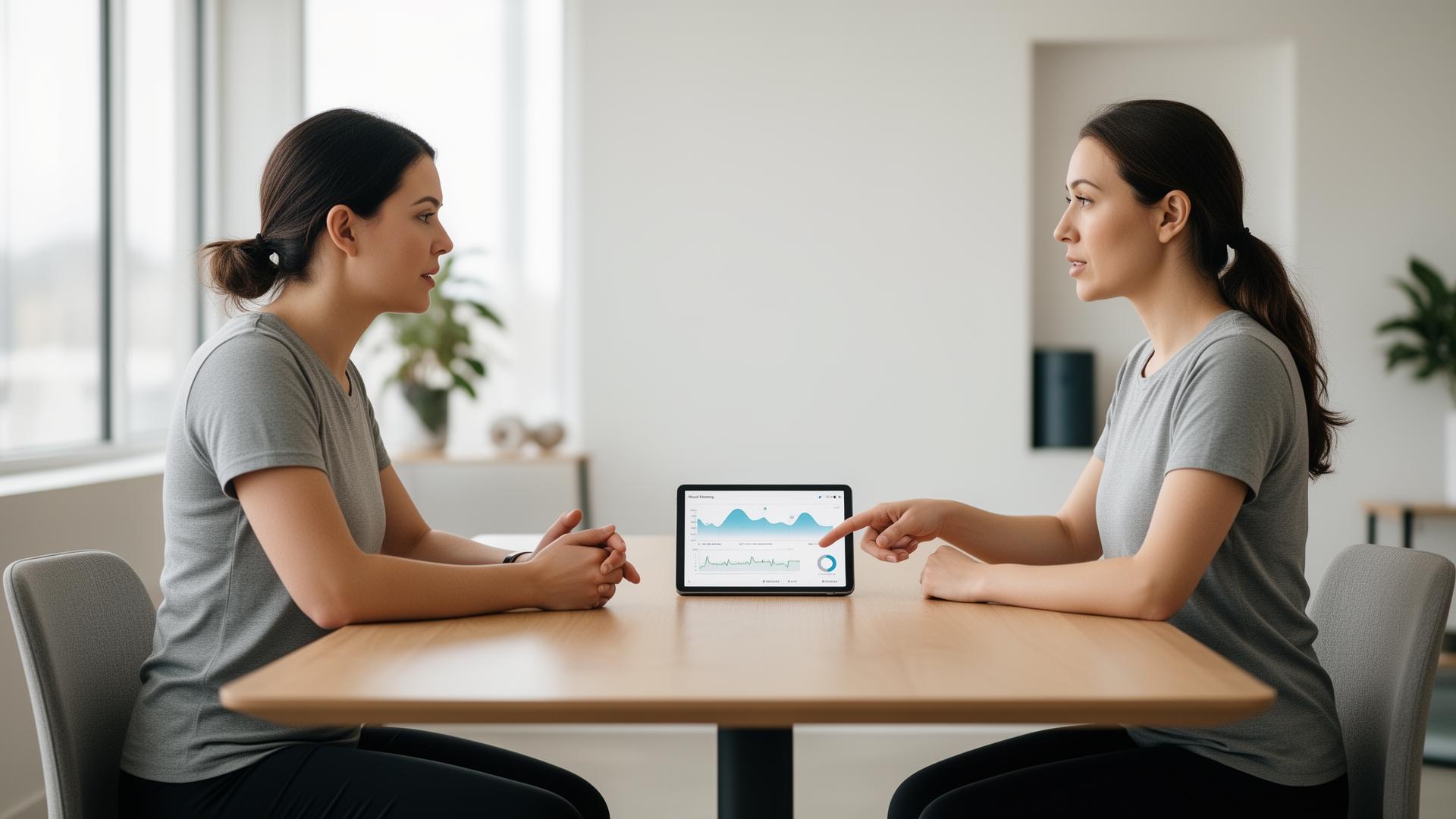 1:1 health coaching session