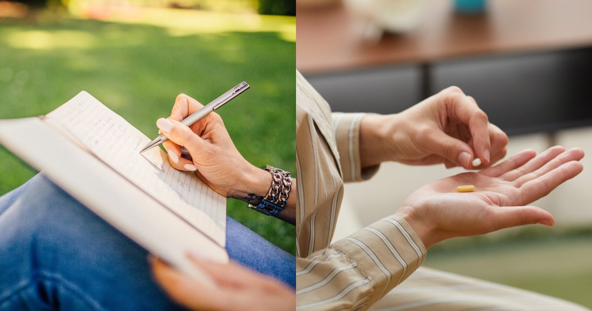 How gratitude practice plus supplements work together