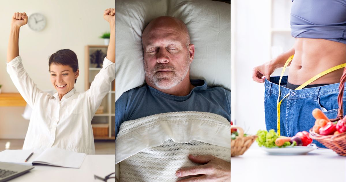 Increased Energy, Better Sleep, and Weight Loss