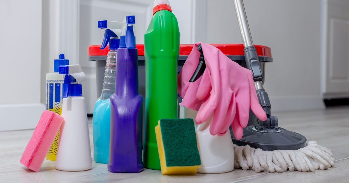 6. Conventional Cleaning Products