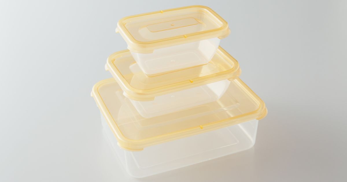 8. Plastic Food Storage, Wrap, and Microwave Containers